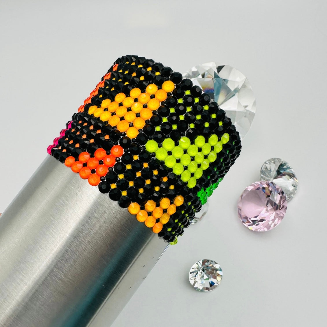 Bling Deluxe Grid Neon Rainbow Cup Kits