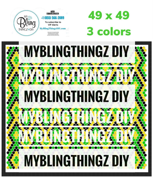 Tumbler Template Bling Box - #25 - NEON RESIN