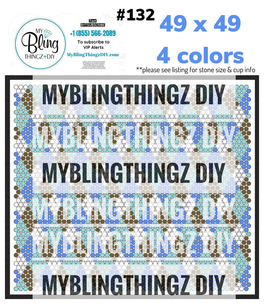 Tumbler Template Bling Box - #132