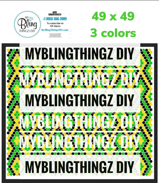 Tumbler Template Bling Box - 3 Color - #25