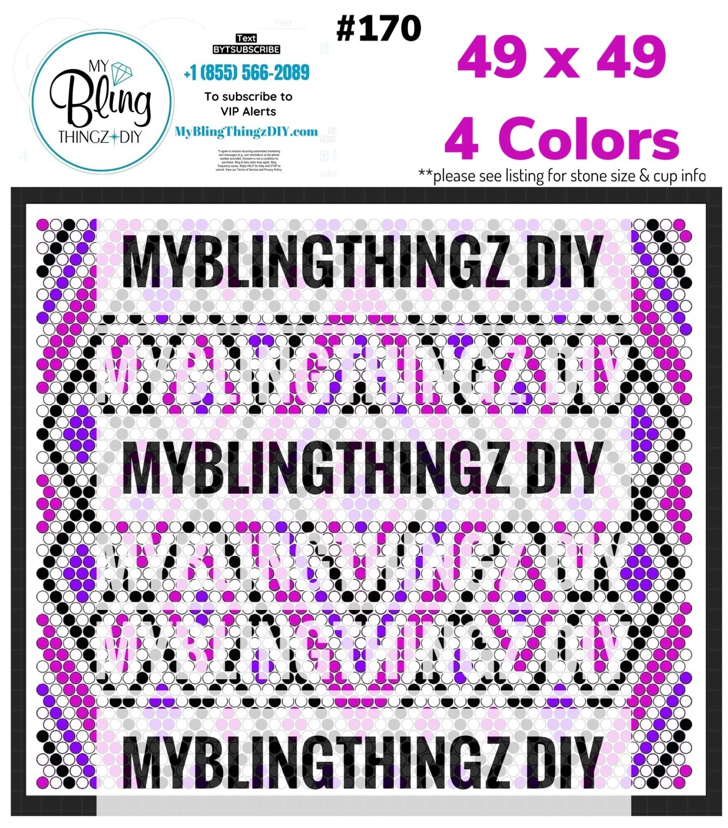 FREE Rhinestone Template No. 170