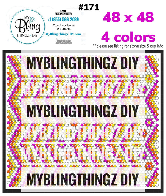 Tumbler Template Bling Box - #171