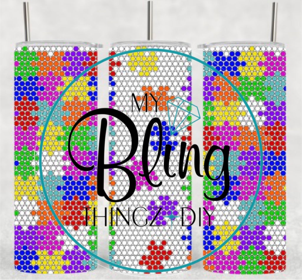 Sublimated Template Cup - Puzzle Pieces - #150