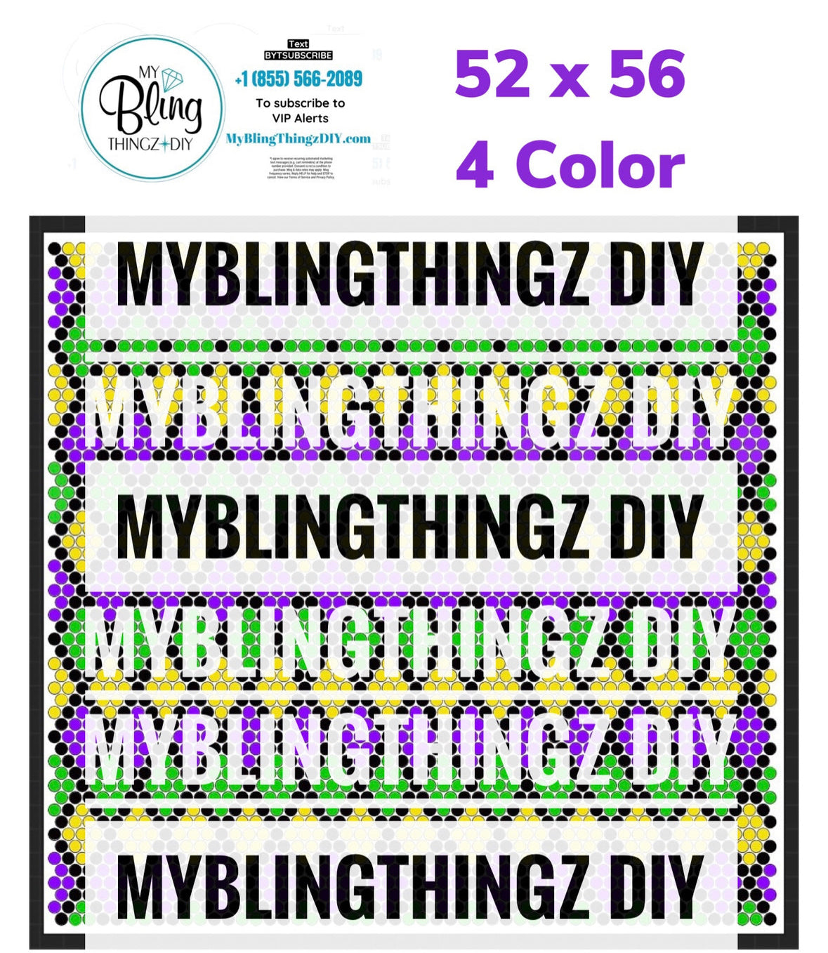 Tumbler Template Bling Box - #49