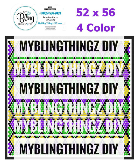 Tumbler Template Bling Box - #49