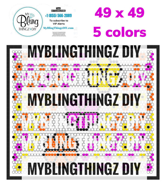 Tumbler Template Bling Box - #51 Glass