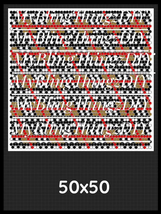 Tumbler Template Bling Box - Perfect Plaid - Tumbler Template #1