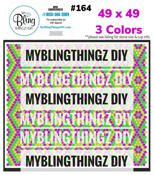 Tumbler Template Bling Box - #164