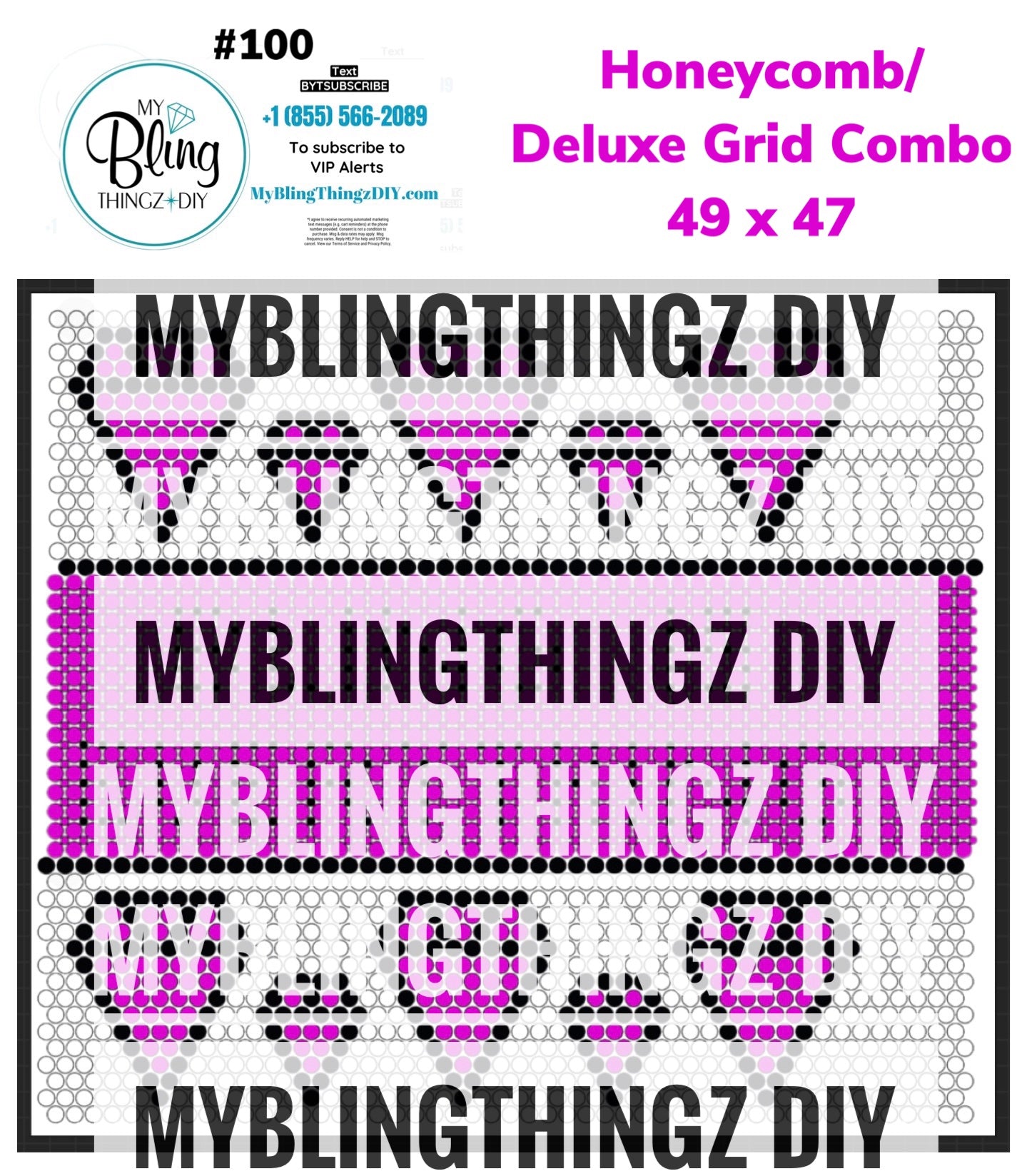 Tumbler Template Bling Box - #100💎