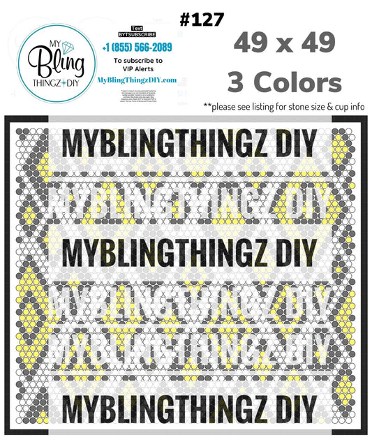 Tumbler Template Bling Box - #127