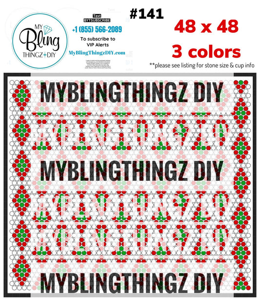 Tumbler Template Bling Box - #141