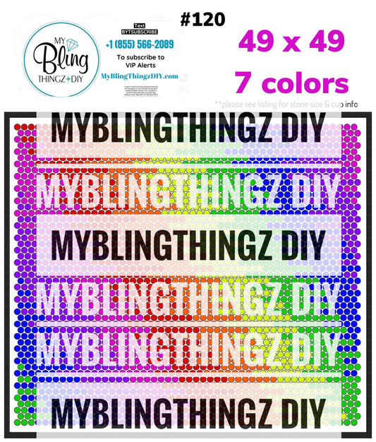 Tumbler Template Bling Box - #120