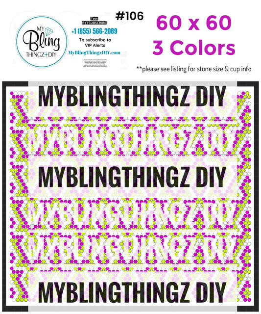 Tumbler Template Bling Box - #106 - SS16