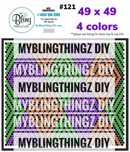 Tumbler Template Bling Box - #121