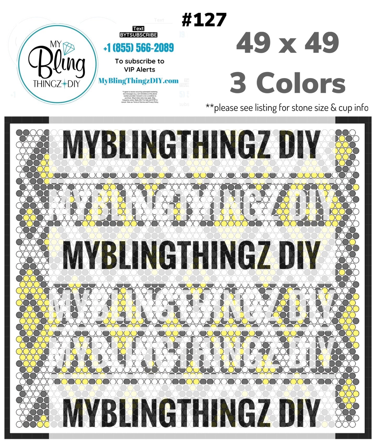 FREE Rhinestone Template No. 127