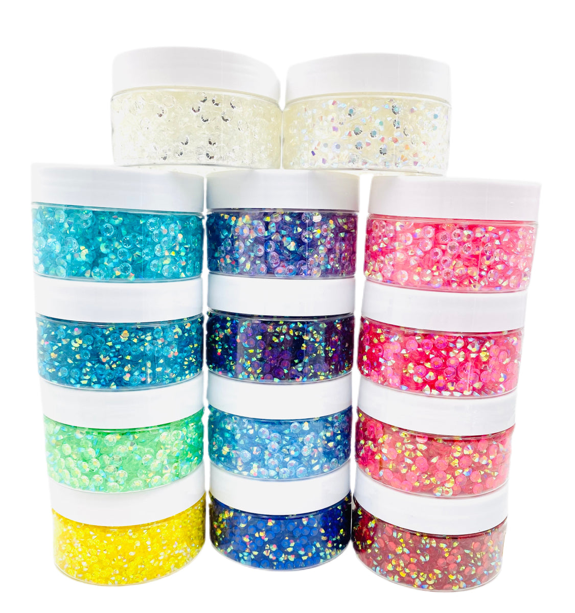Transparent AB Resin Rhinestones