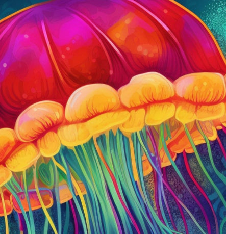 Bling Jellyfish Sublimation Cup Kit