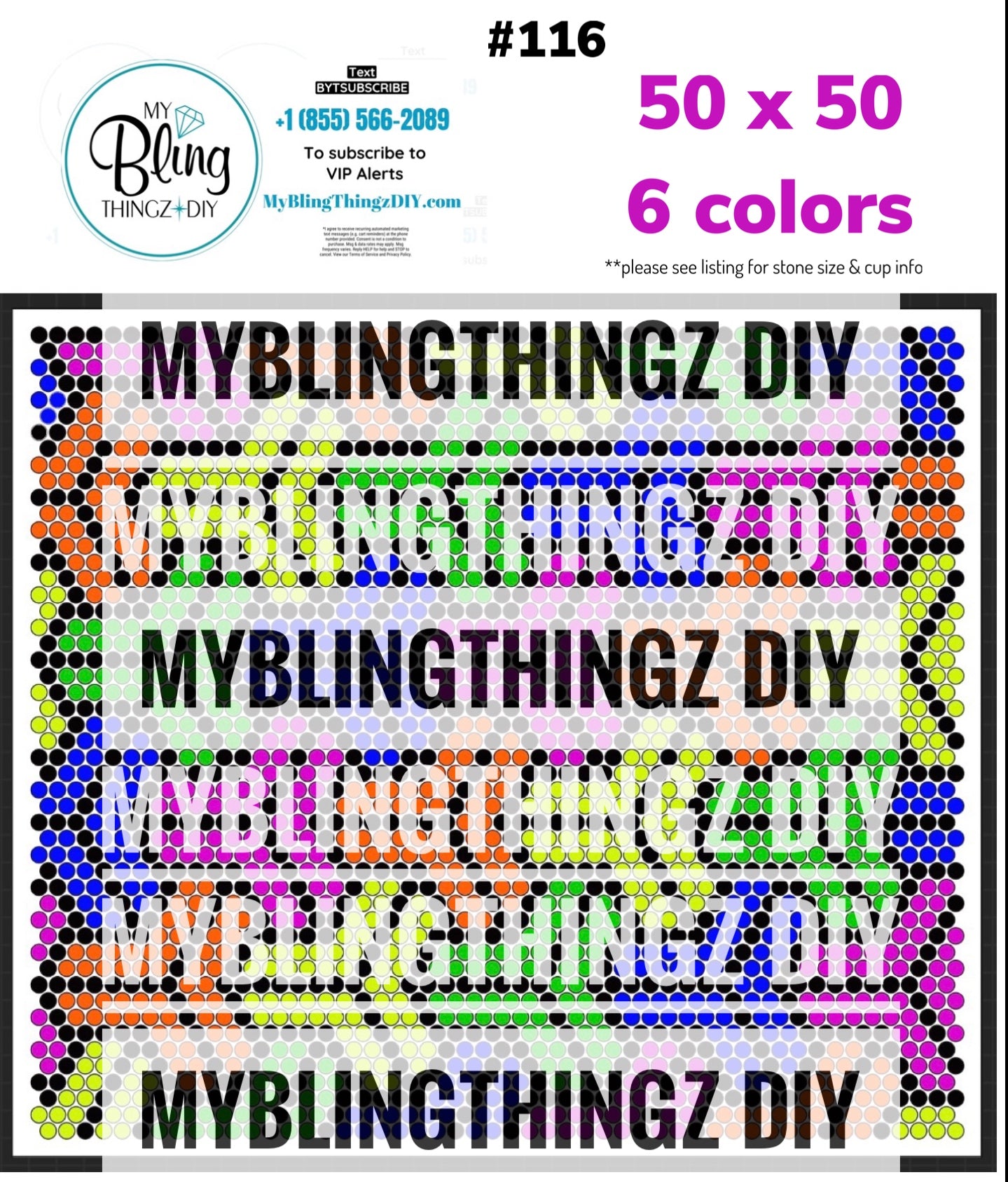 FREE Rhinestone Template No. 116