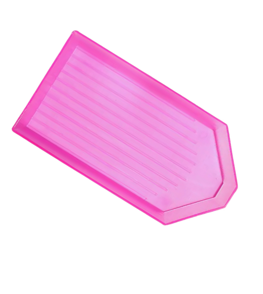 Rhinestone Tray Pink, Blue, Purple or Green