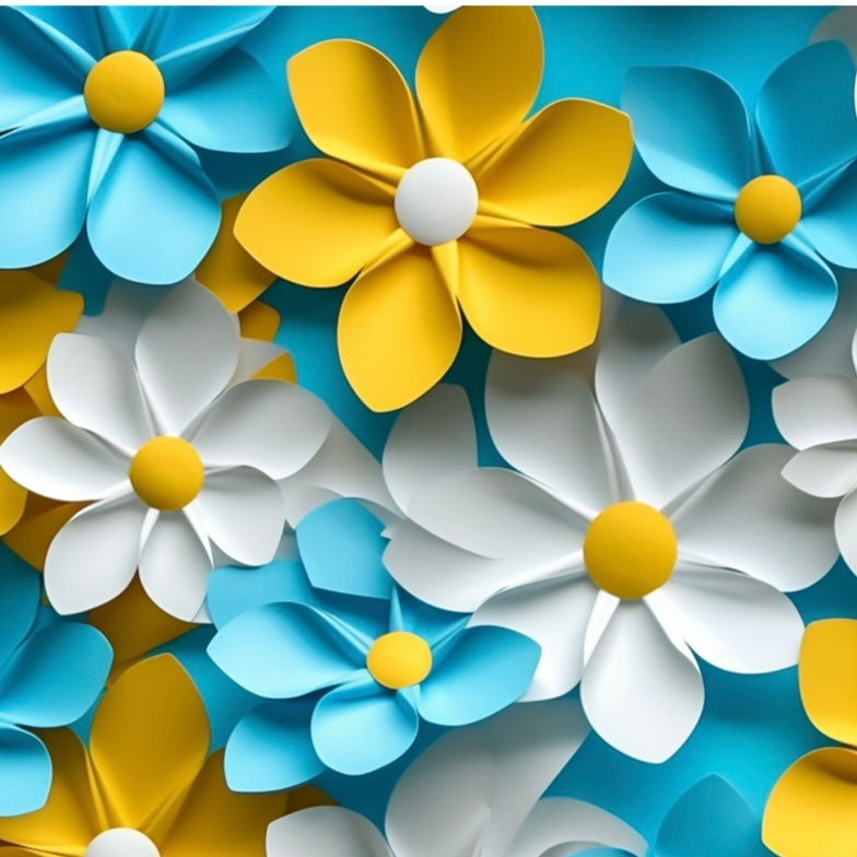 Bling 3D Flowers Sublimation Cup Kit