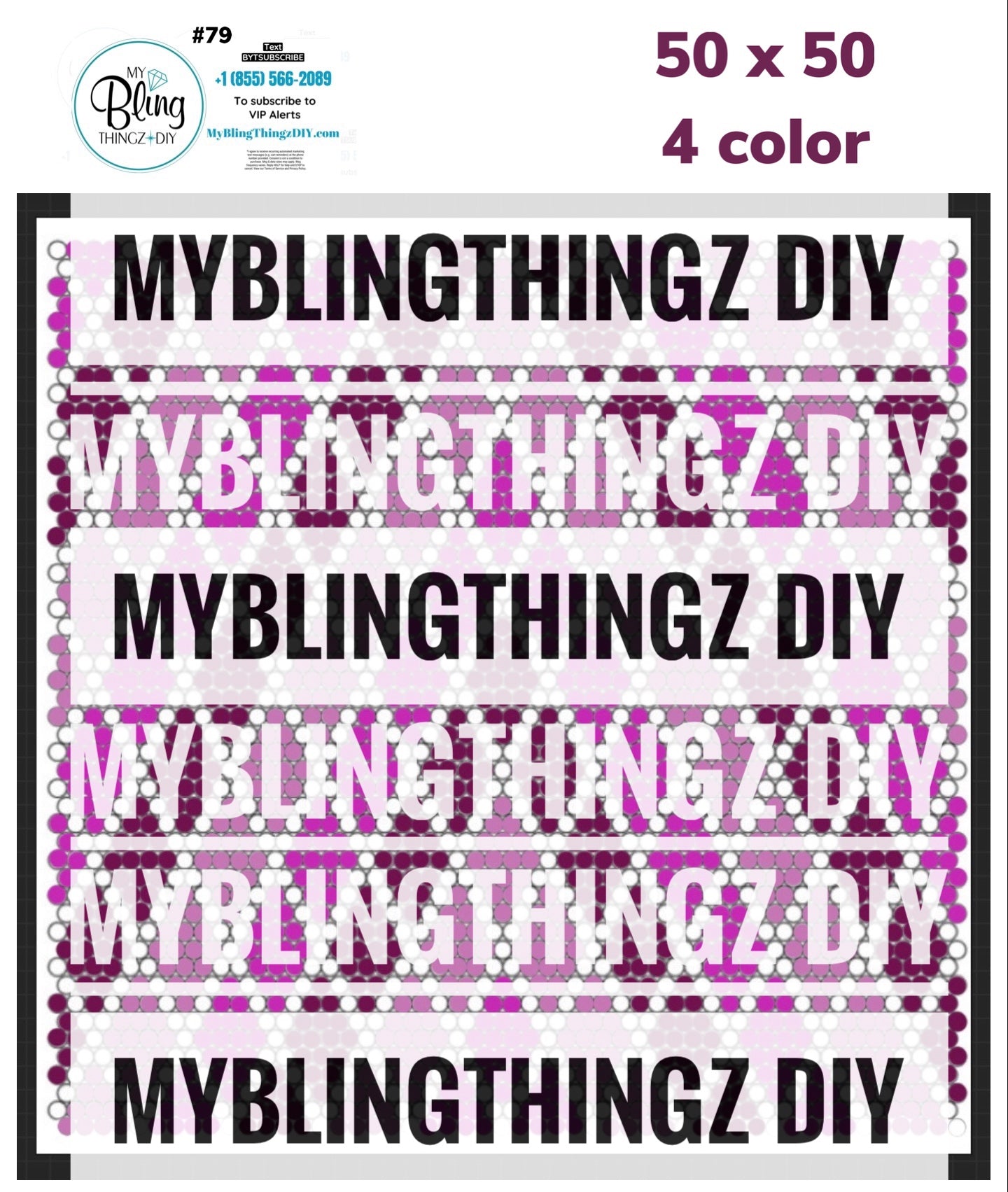 FREE Rhinestone Template No. 79