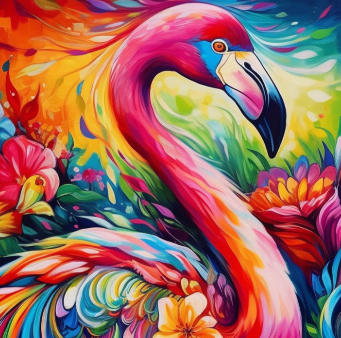 Bling Flamingo Sublimation Cup Kit