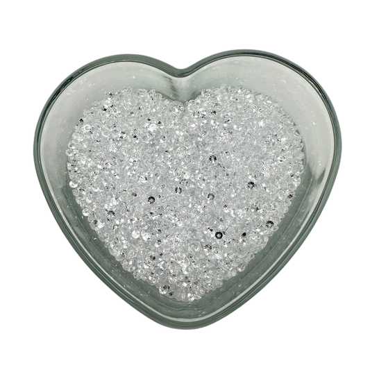 Transparent Crystal Clear Glass Crystals