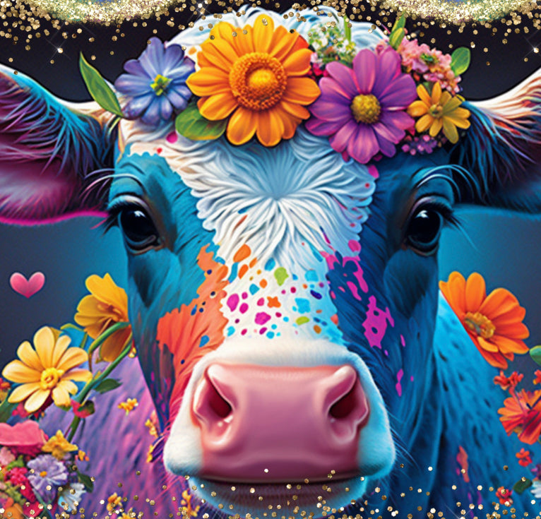 Bling Cow Sublimation Cup Kit
