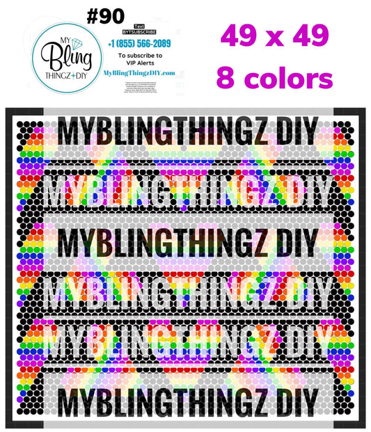 FREE Rhinestone Template No. 90