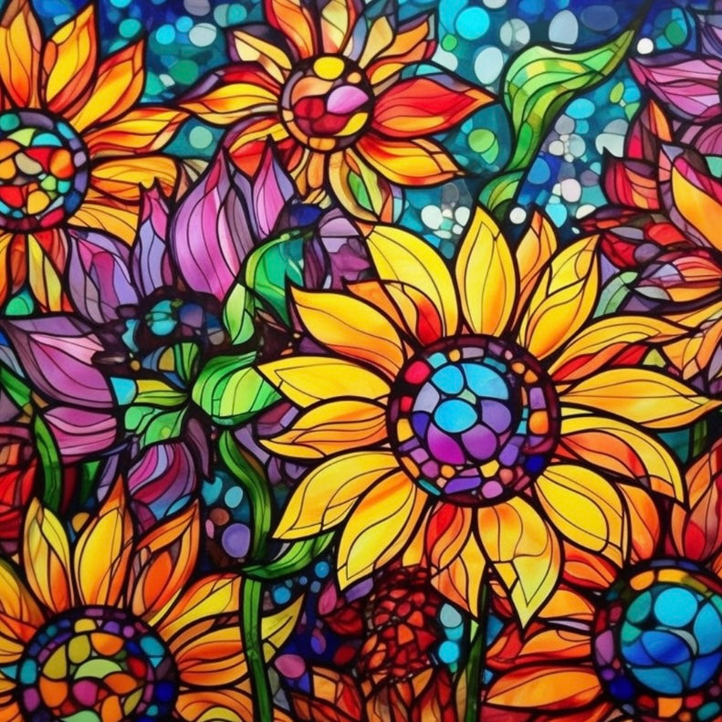 Bling Sunflowers No. 3 Sublimation Cup Kit
