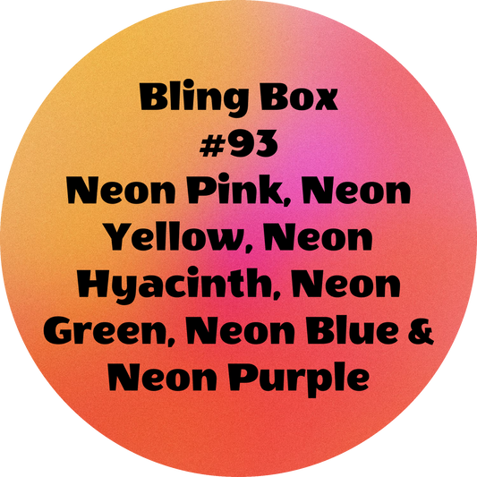 Tumbler Template Bling Box - #93 - Tie Dye