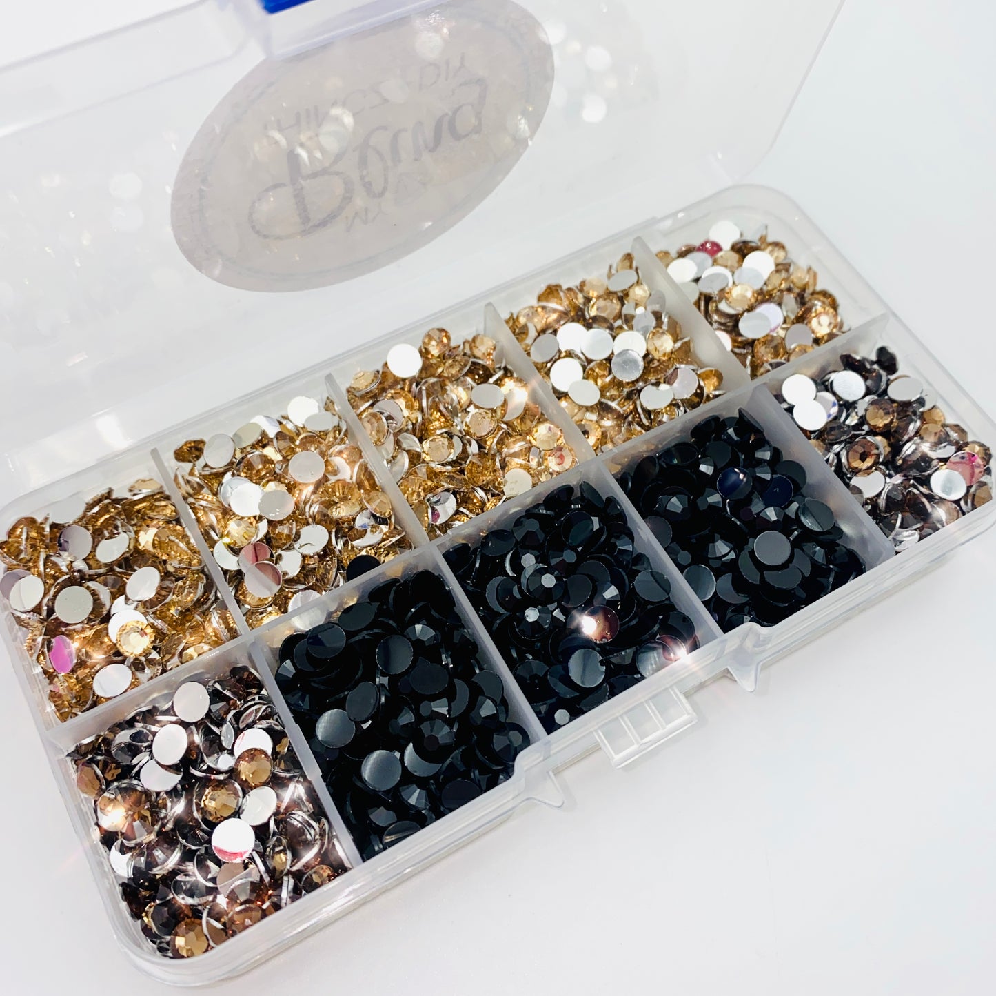 Tumbler Template Bling Box - RESIN Leopard