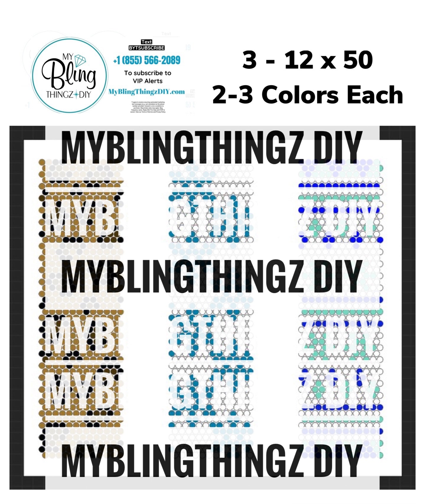 FREE Rhinestone Template No. 34