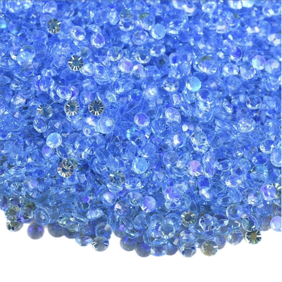 Magic Light Sapphire Resin Rhinestones