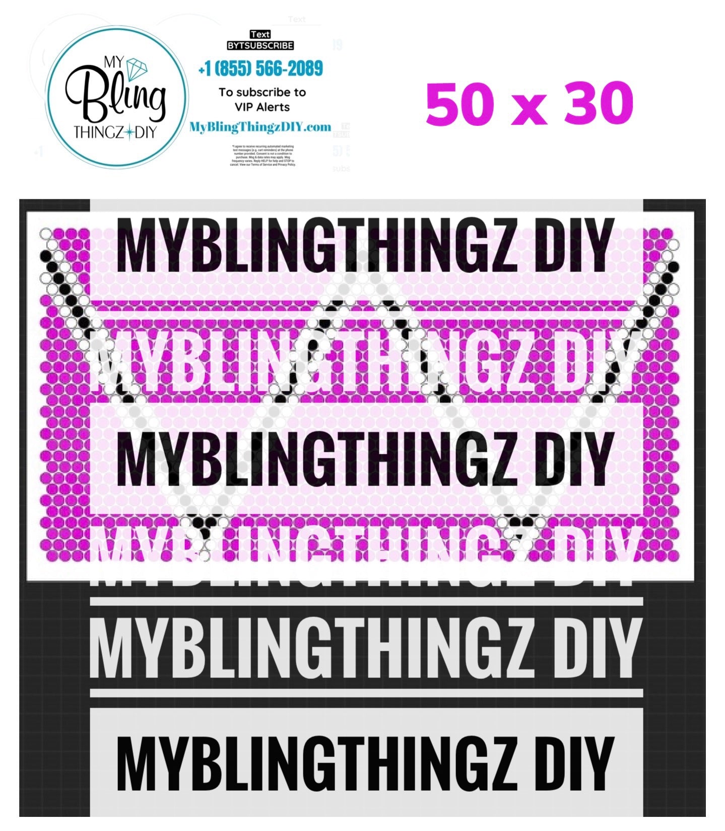 FREE Rhinestone Template No. 18