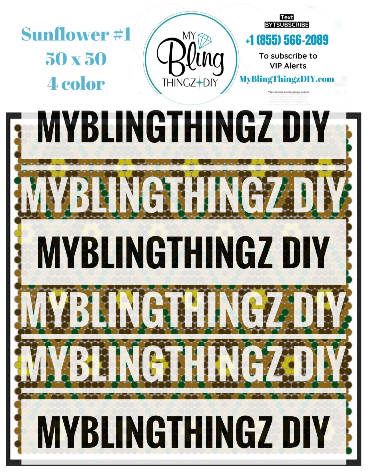 FREE Rhinestone Template No. 9