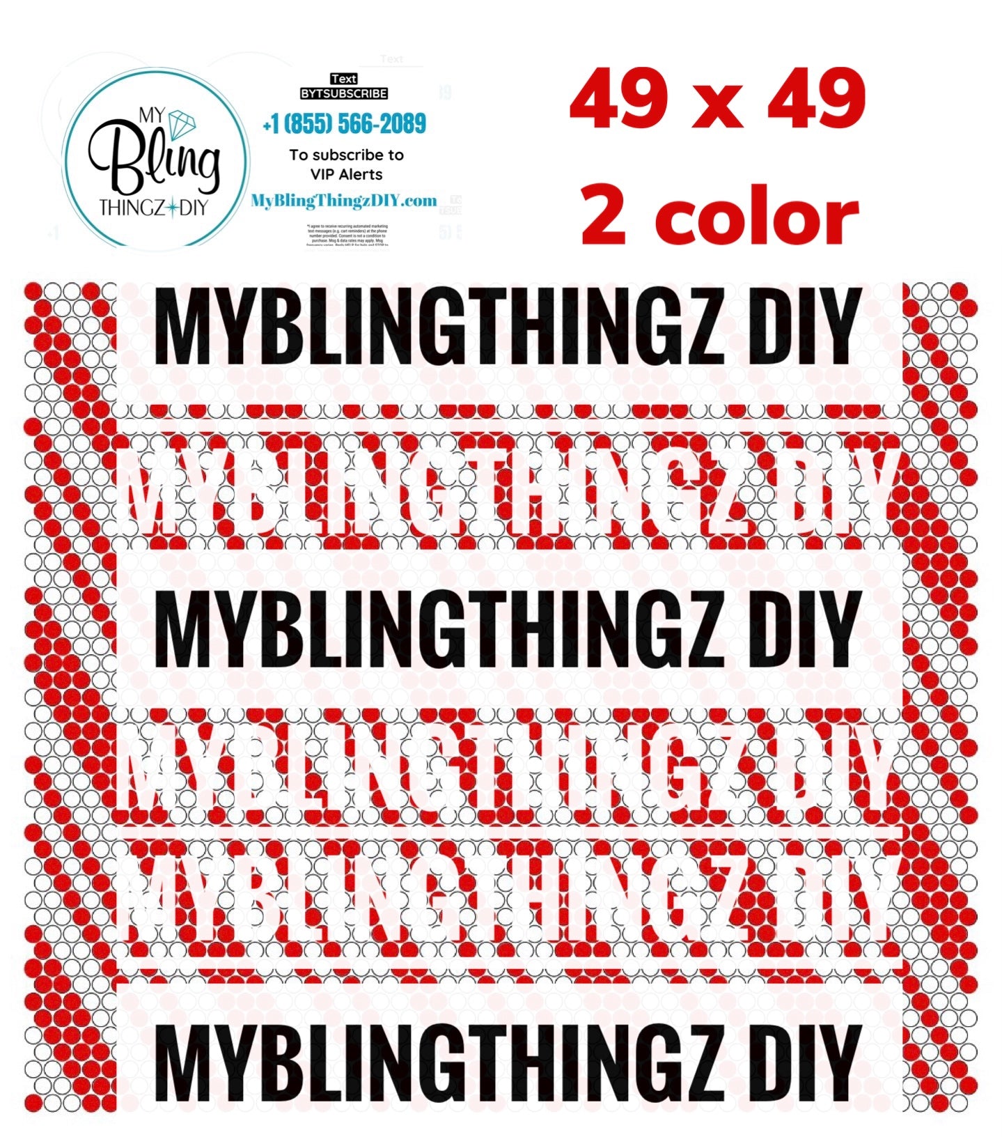 FREE Rhinestone Template No. 23