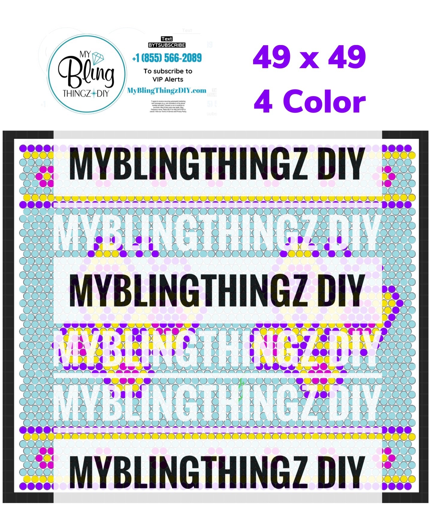 FREE Rhinestone Template No. 52