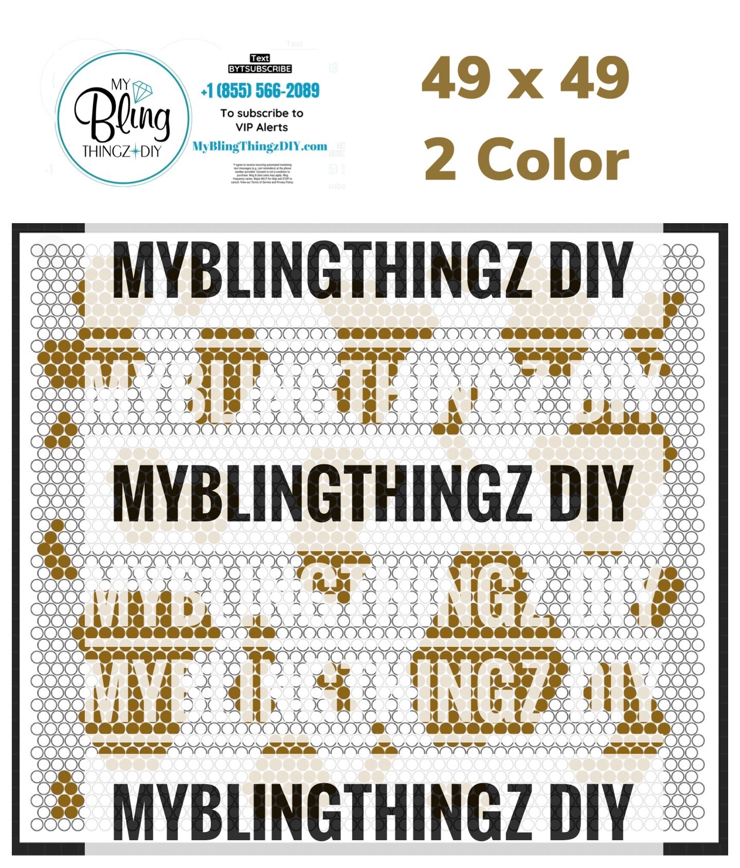 FREE Rhinestone Template No. 54