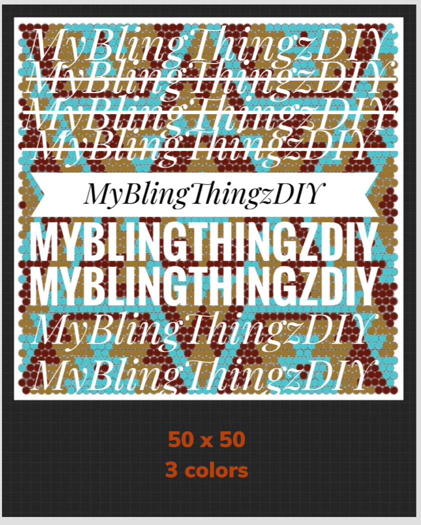 FREE Rhinestone Template No. 2