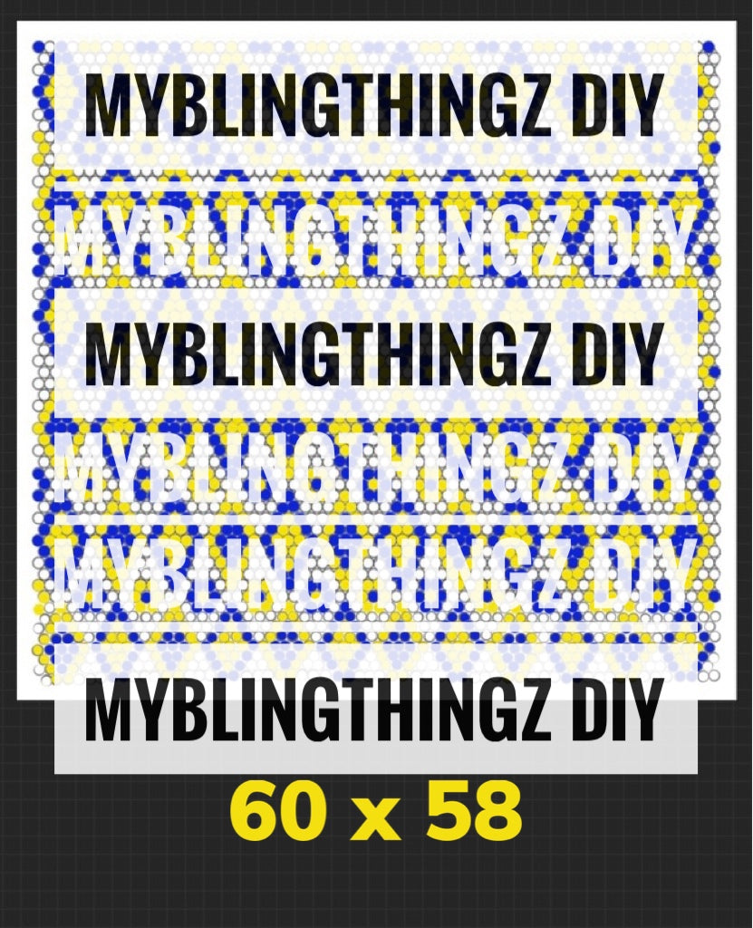 FREE Rhinestone Template No. 8