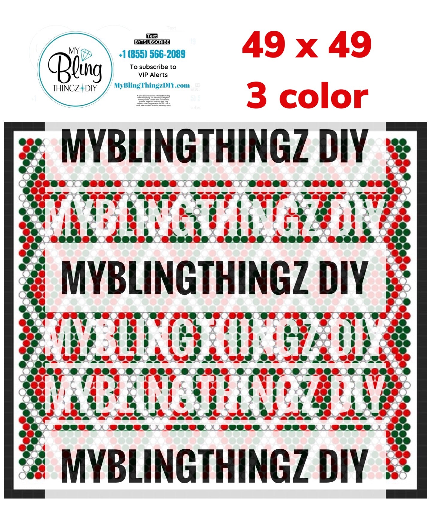 FREE Rhinestone Template No. 30