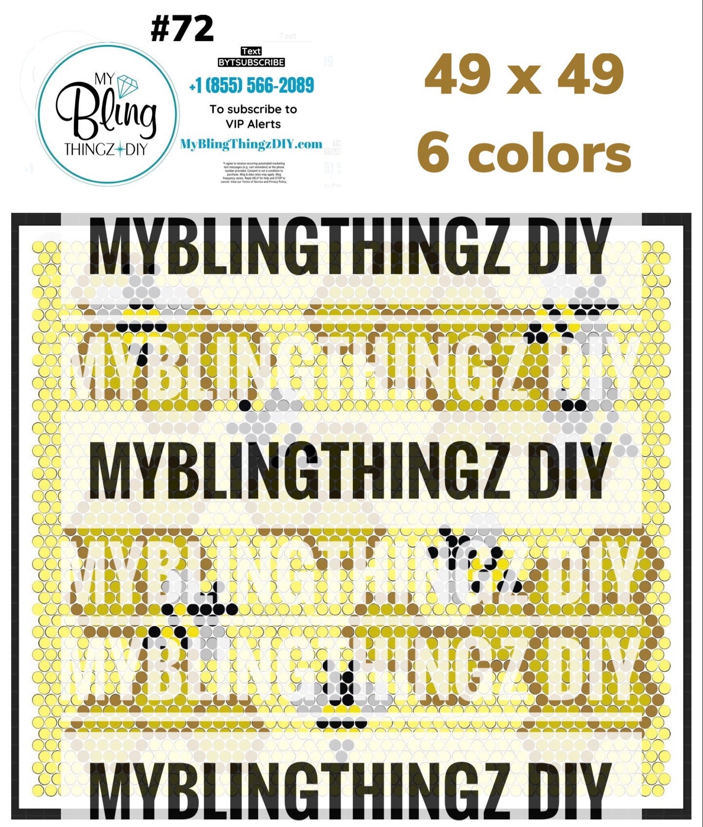 FREE Rhinestone Template No. 72