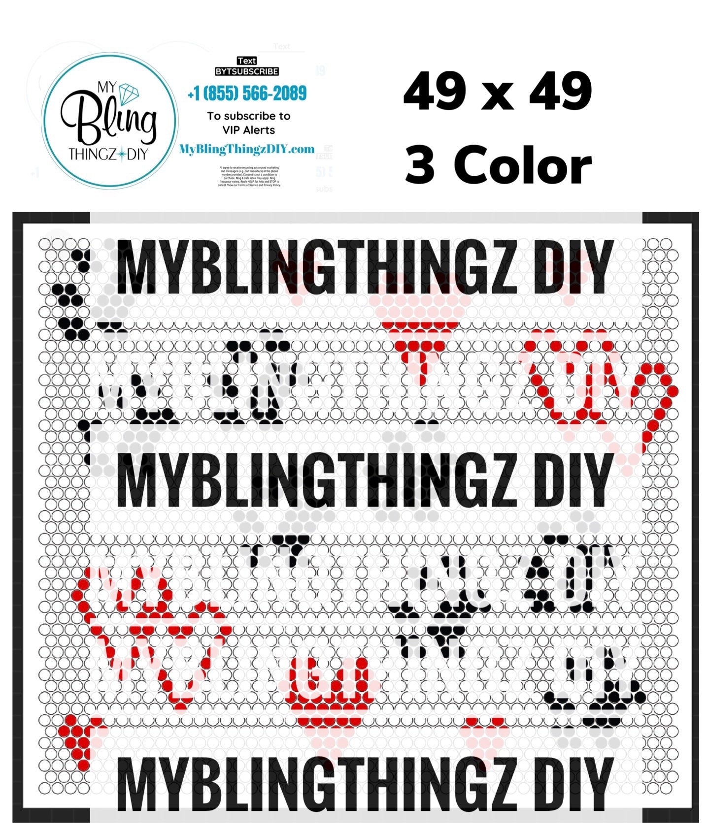 FREE Rhinestone Template No. 42