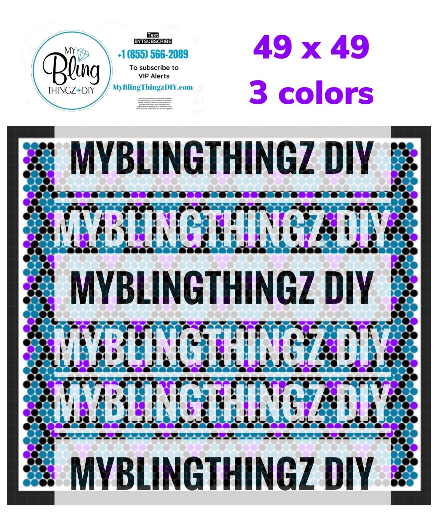 FREE Rhinestone Template No. 55