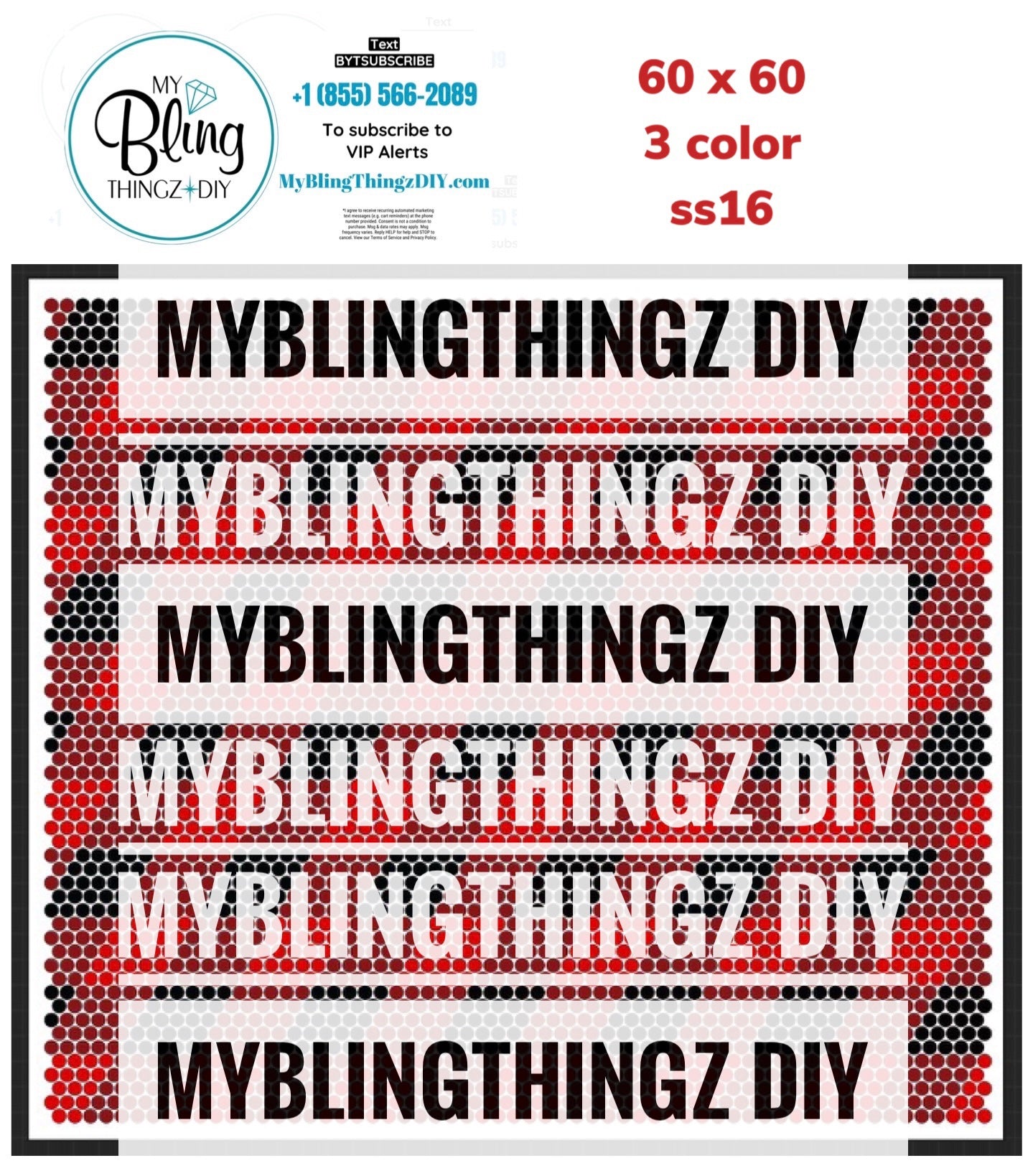 FREE Rhinestone Template No. 15