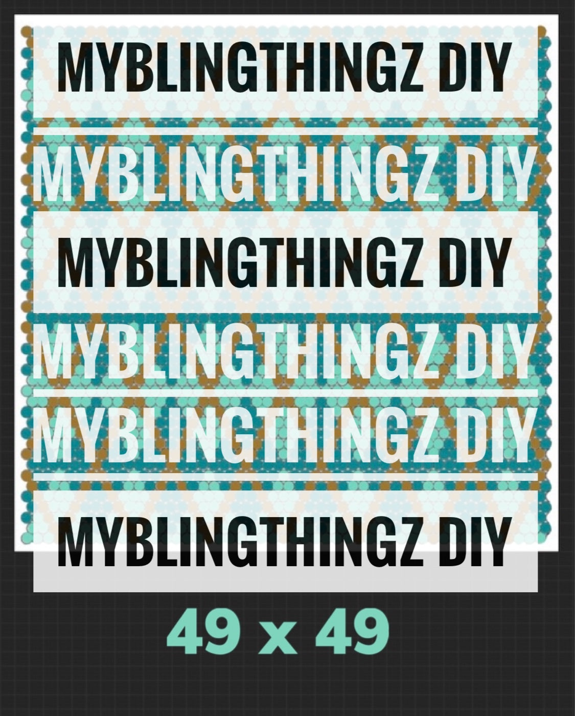 FREE Rhinestone Template No. 6