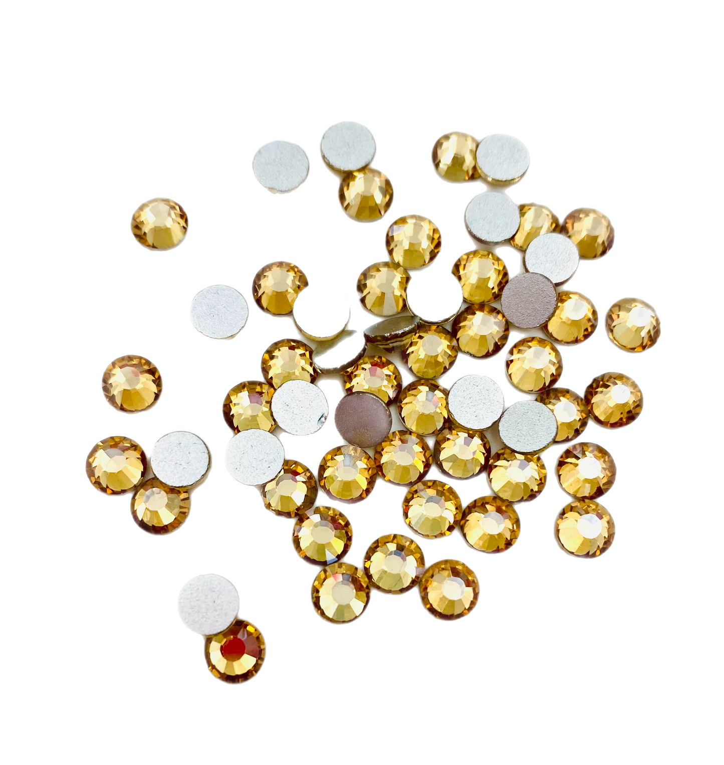 Golden Shadow Glass Crystals