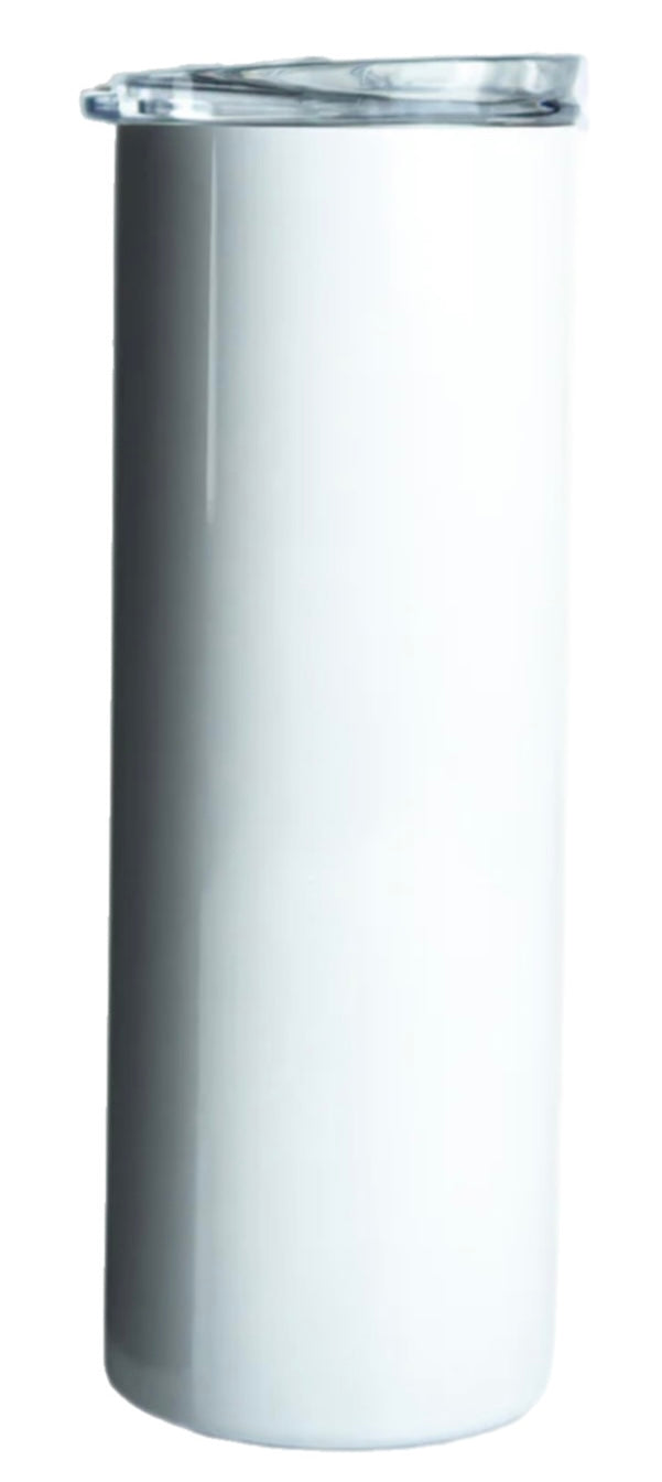 20oz Straight Sublimatable Skinny Tumbler