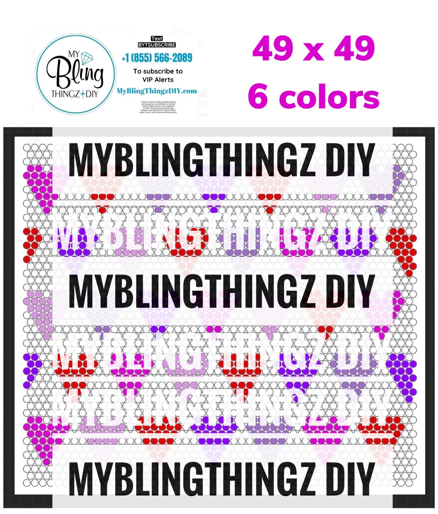 FREE Rhinestone Template No. 48